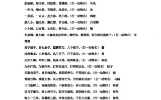 谜语大全及谜底动物，谜语大全儿童3到6岁动物谜语及答案